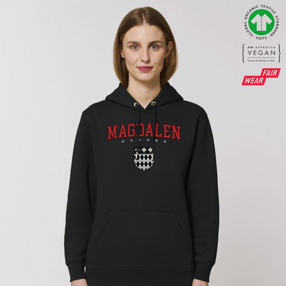 Magdalen Hoox Organic Hoody Printed