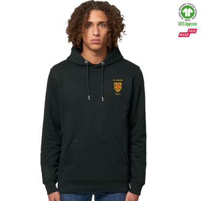 St Edmund Hall Organic Premium Hoodie Personalise