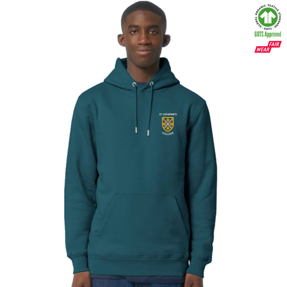 St Catherine's Organic Premium Hoodie Personalise