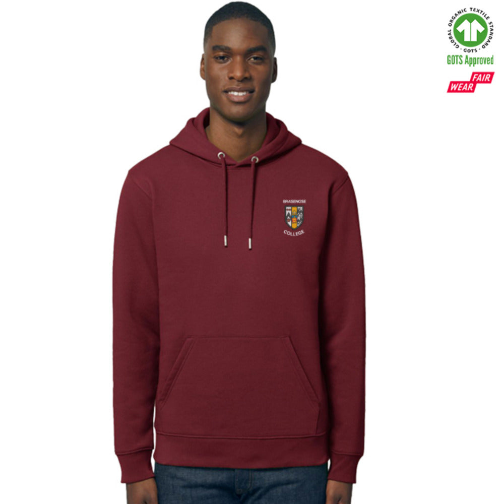 Brasenose College Organic Premium Hoodie Personalise