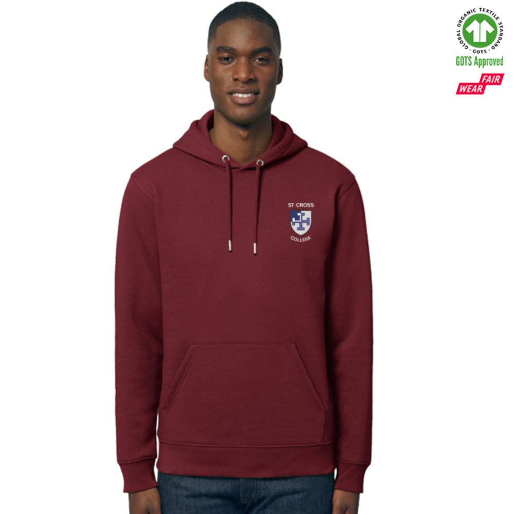 St Cross Organic Premium Hoodie Personalise