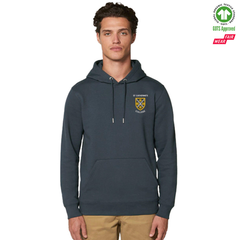 St Catherine's Organic Premium Hoodie Personalise