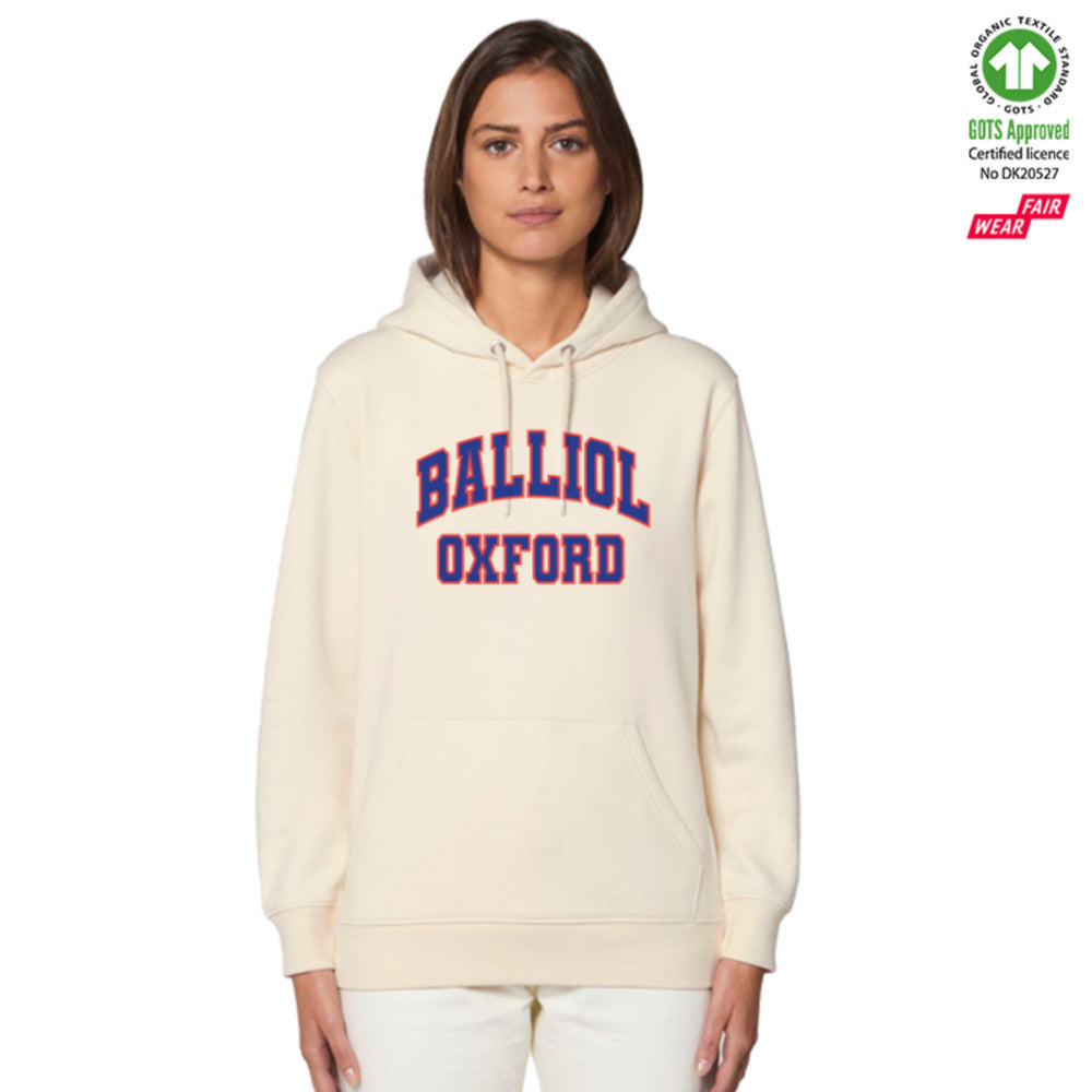 Balliol Organic Premium Printed Hoody