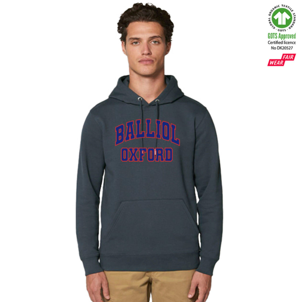 Balliol Organic Premium Printed Hoody