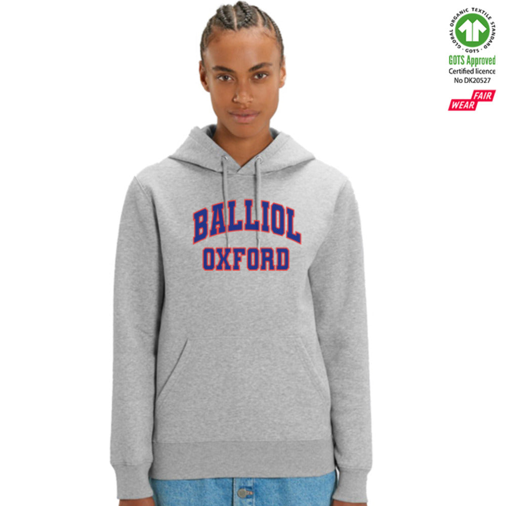 Balliol Organic Premium Printed Hoody