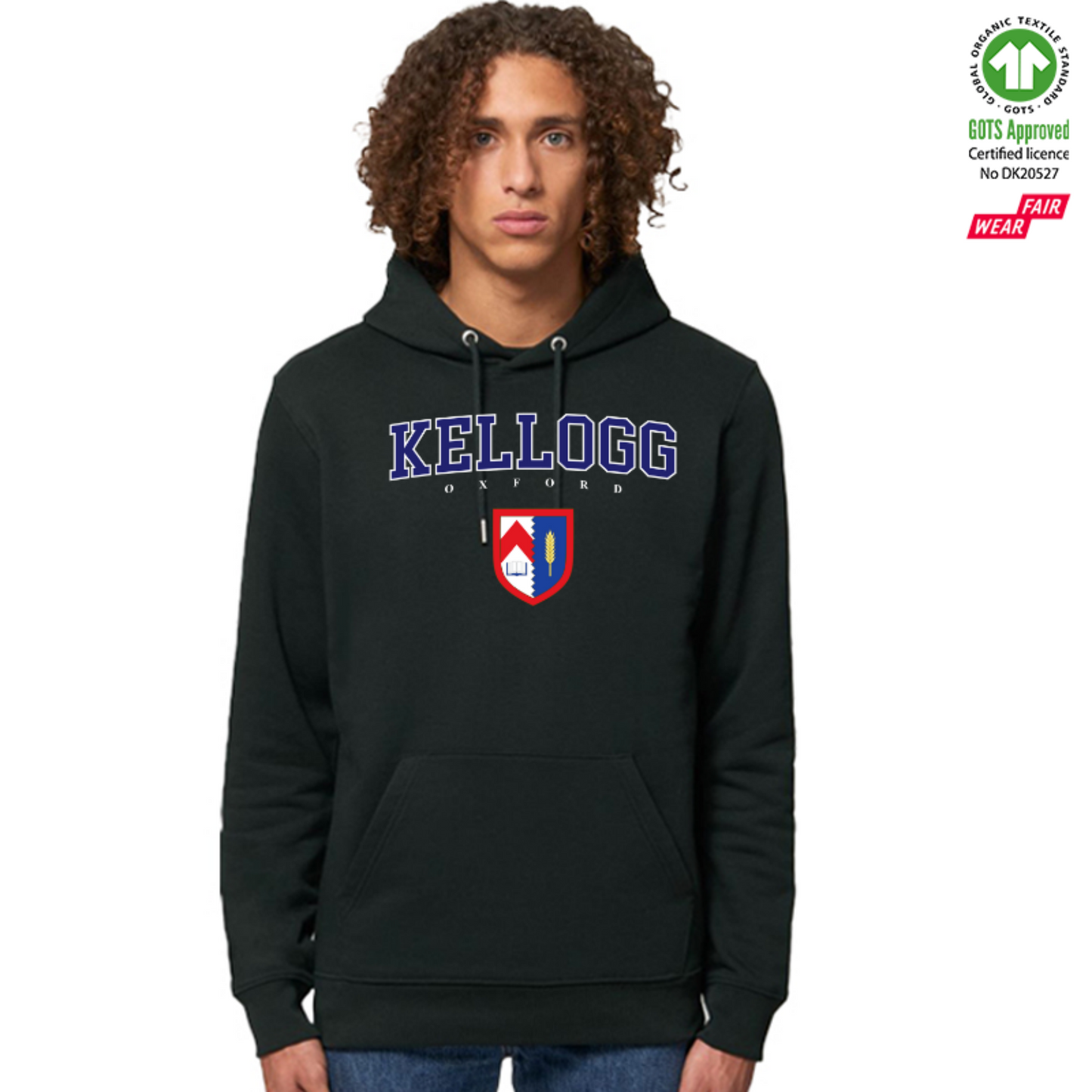 Kellogg Hoox Organic Hoody Printed