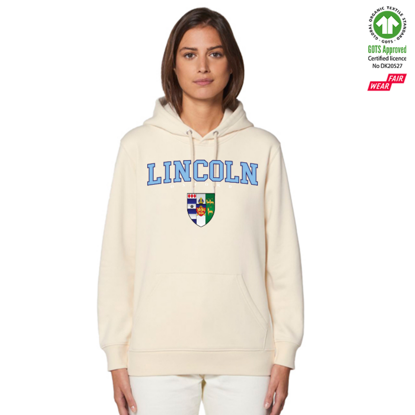 Lincoln Hoox Organic Hoody Printed