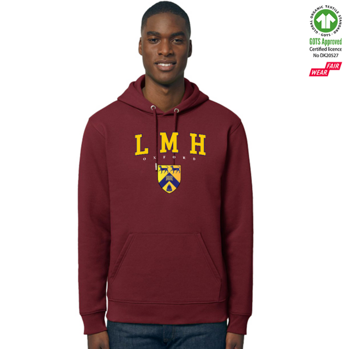 LMH Hoox Organic Hoody Printed