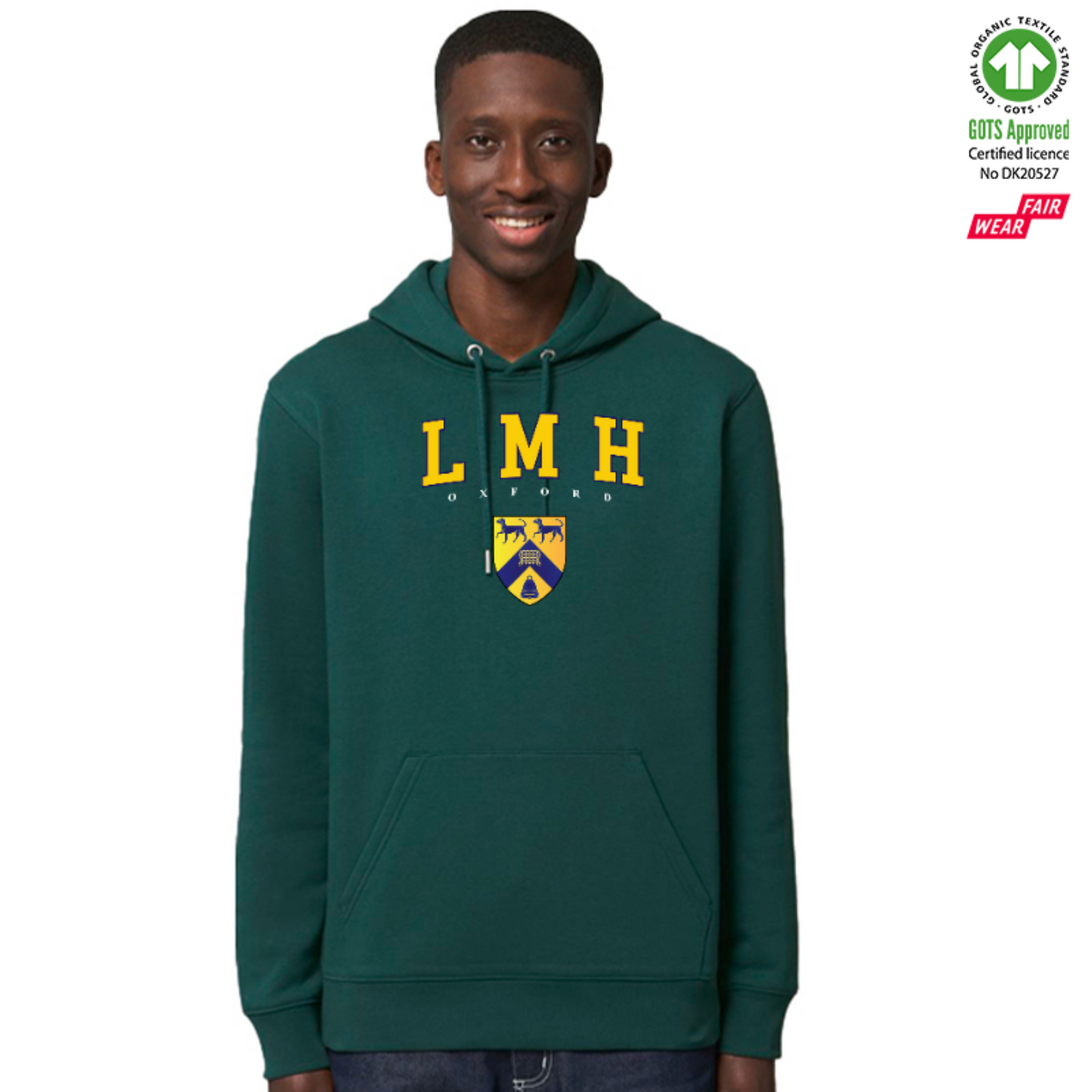 LMH Hoox Organic Hoody Printed