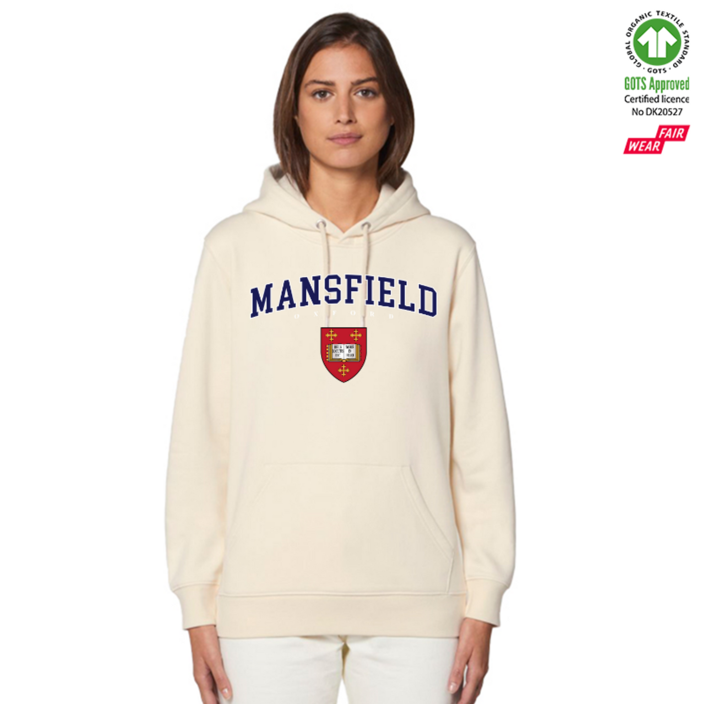 Mansfield Hoox Organic Hoody Printed