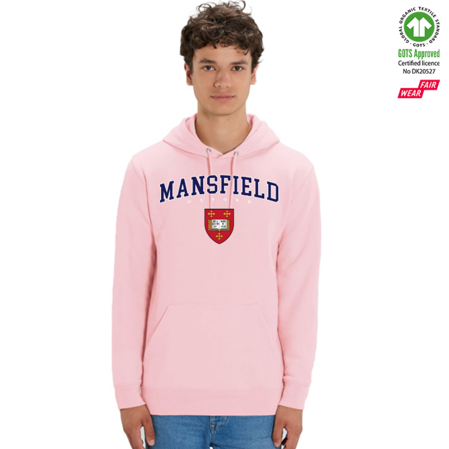 Mansfield Hoox Organic Hoody Printed