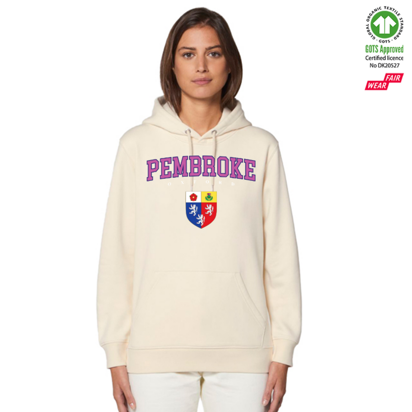 Pembroke Hoox Organic Hoody Printed