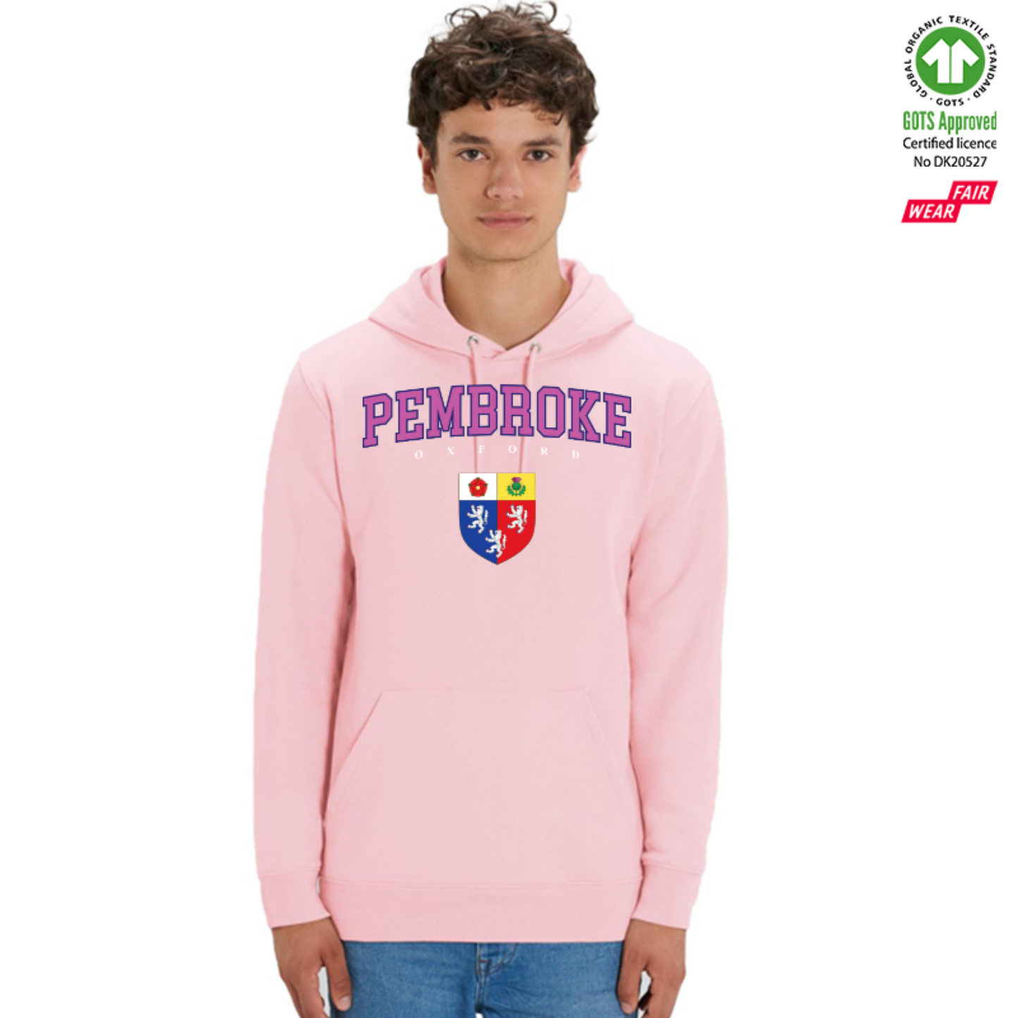 Pembroke Hoox Organic Hoody Printed