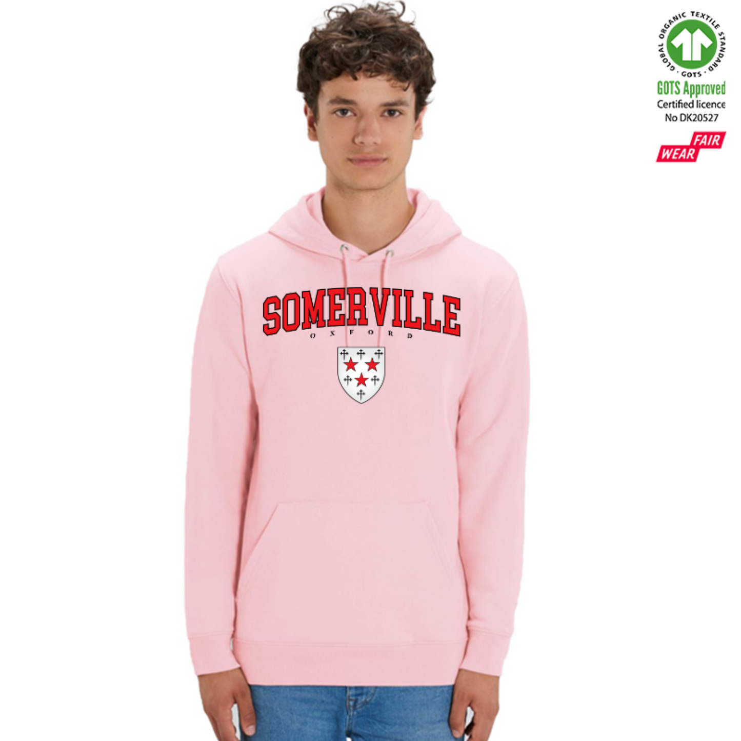 Somerville Hoox Organic Hoody Printed