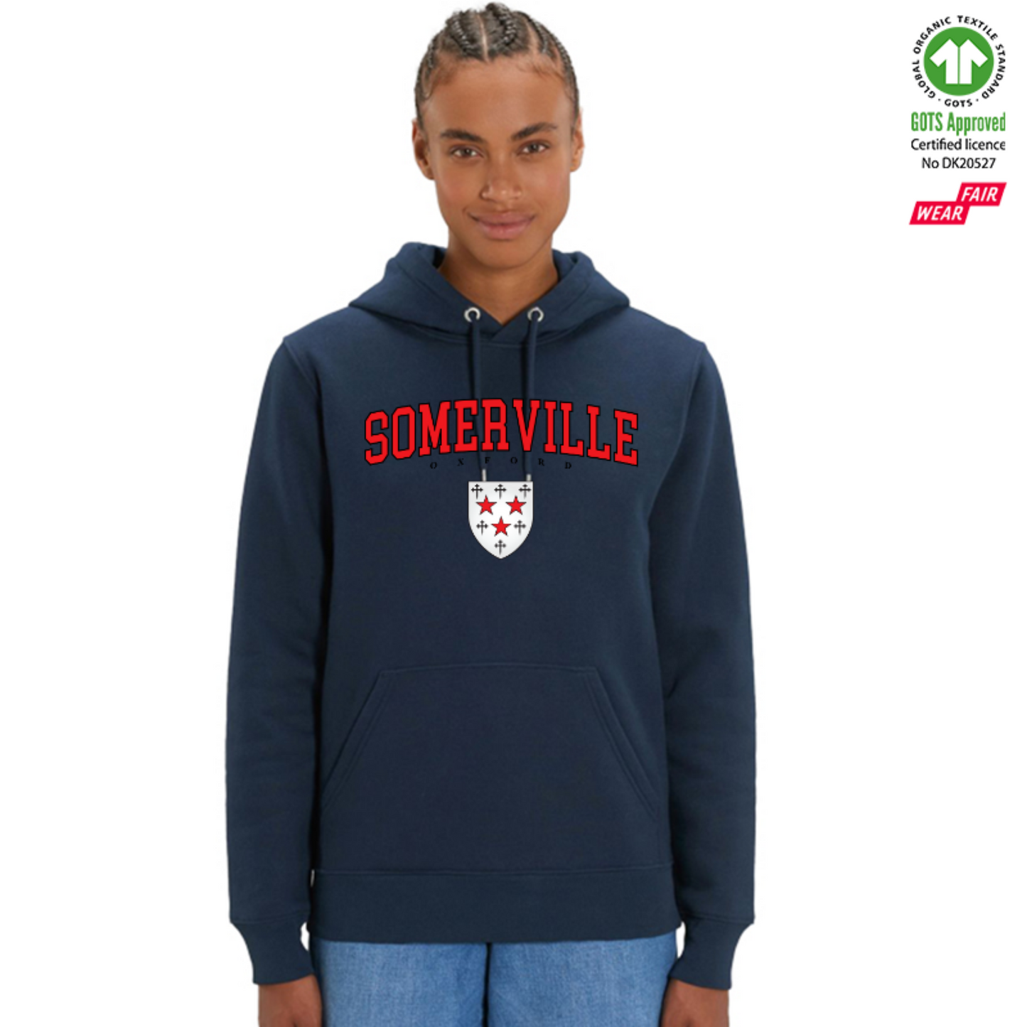 Somerville Hoox Organic Hoody Printed