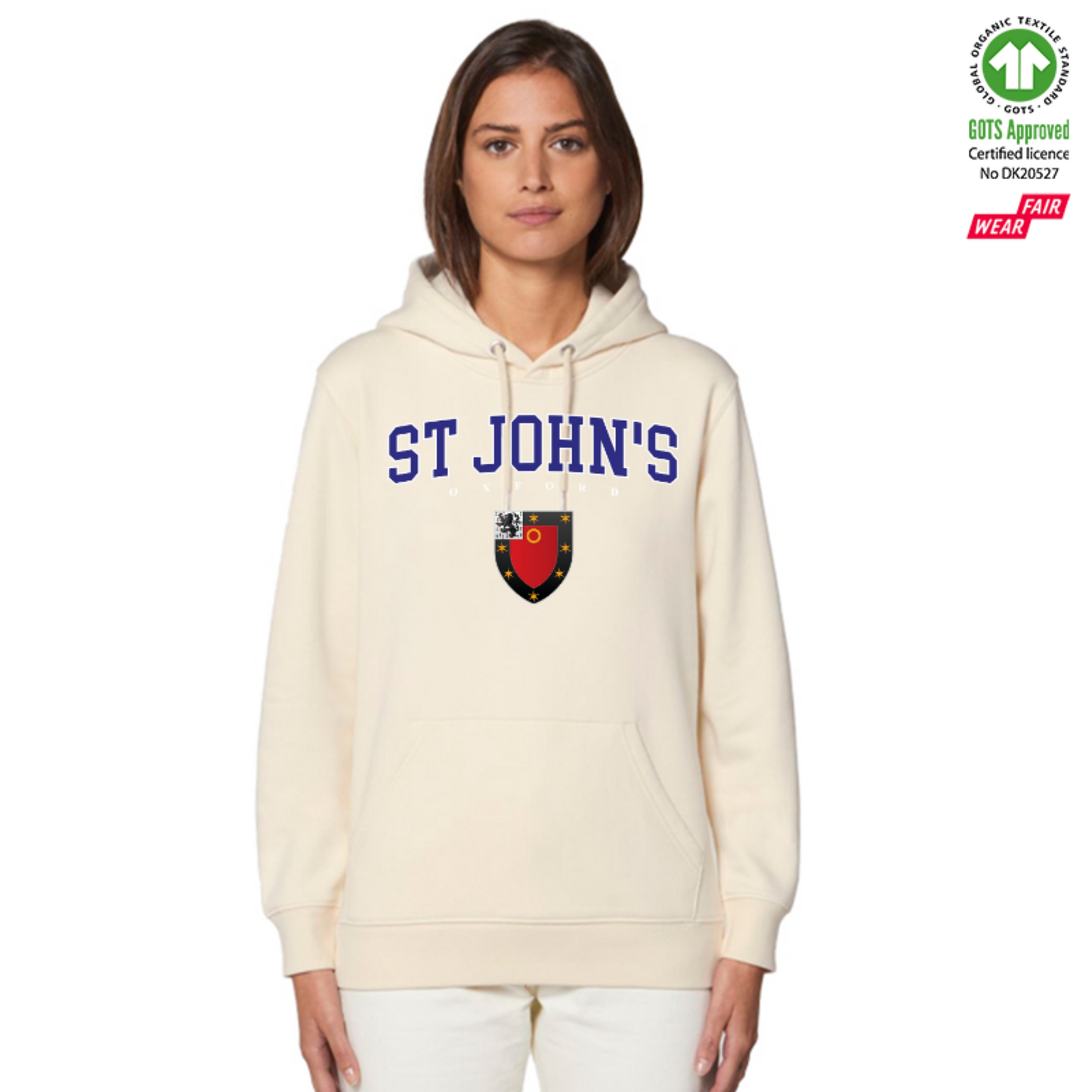 St Johns Hoox Organic Hoody Printed