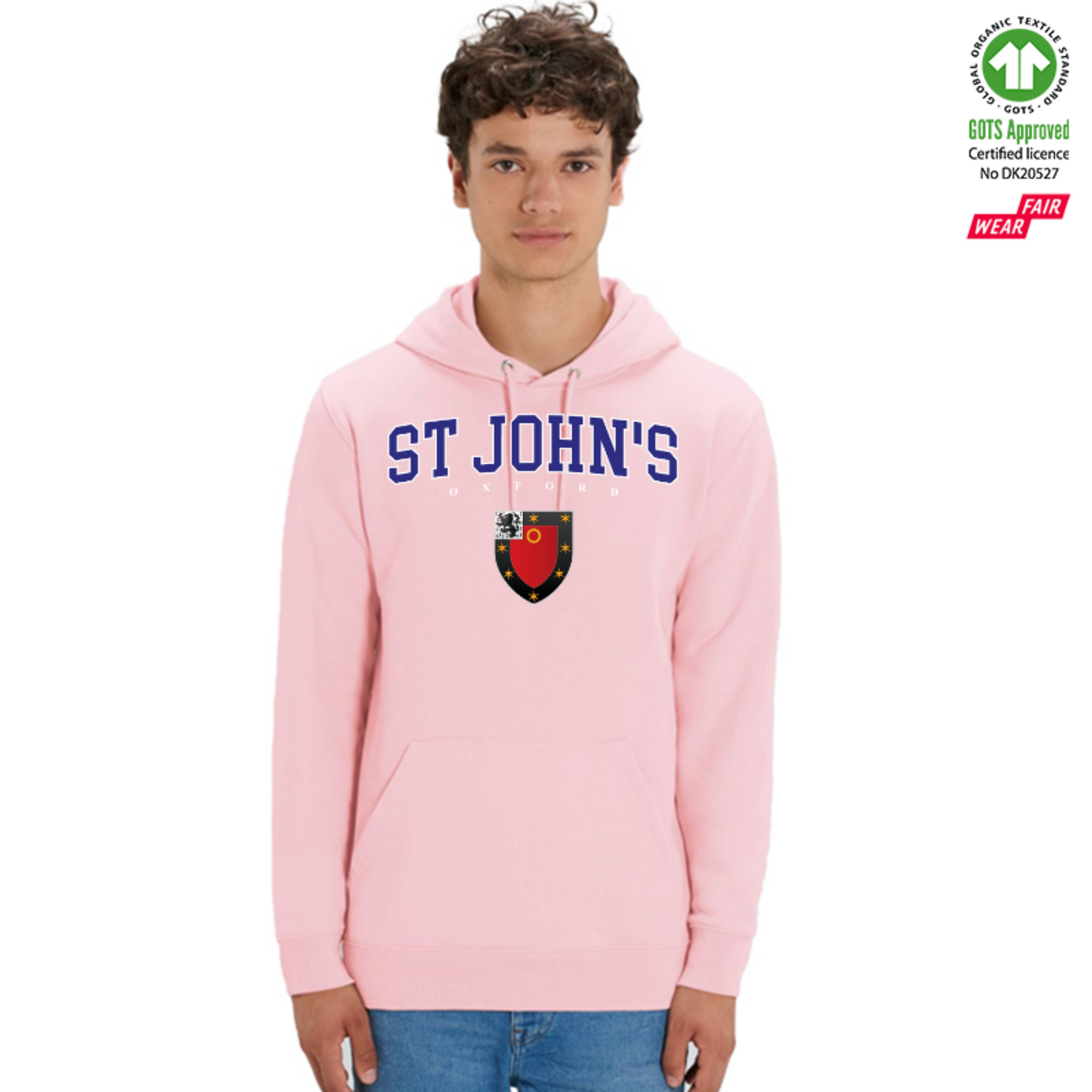 St Johns Hoox Organic Hoody Printed