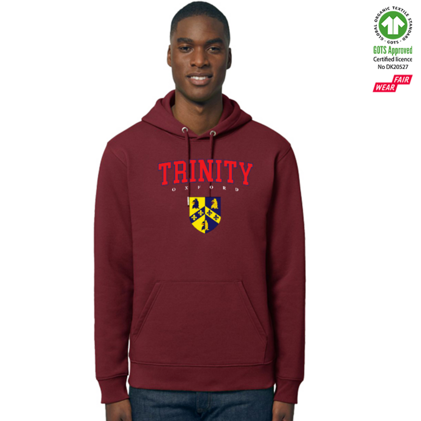 Trinity Hoox Organic Hoody Printed