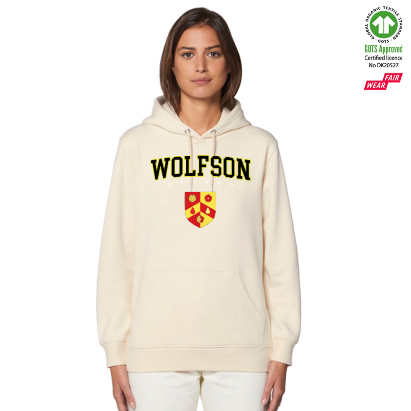 Wolfson Hoox Organic Hoody Printed