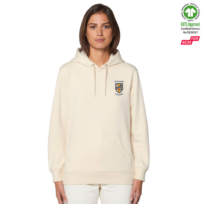 Brasenose College Organic Premium Hoodie