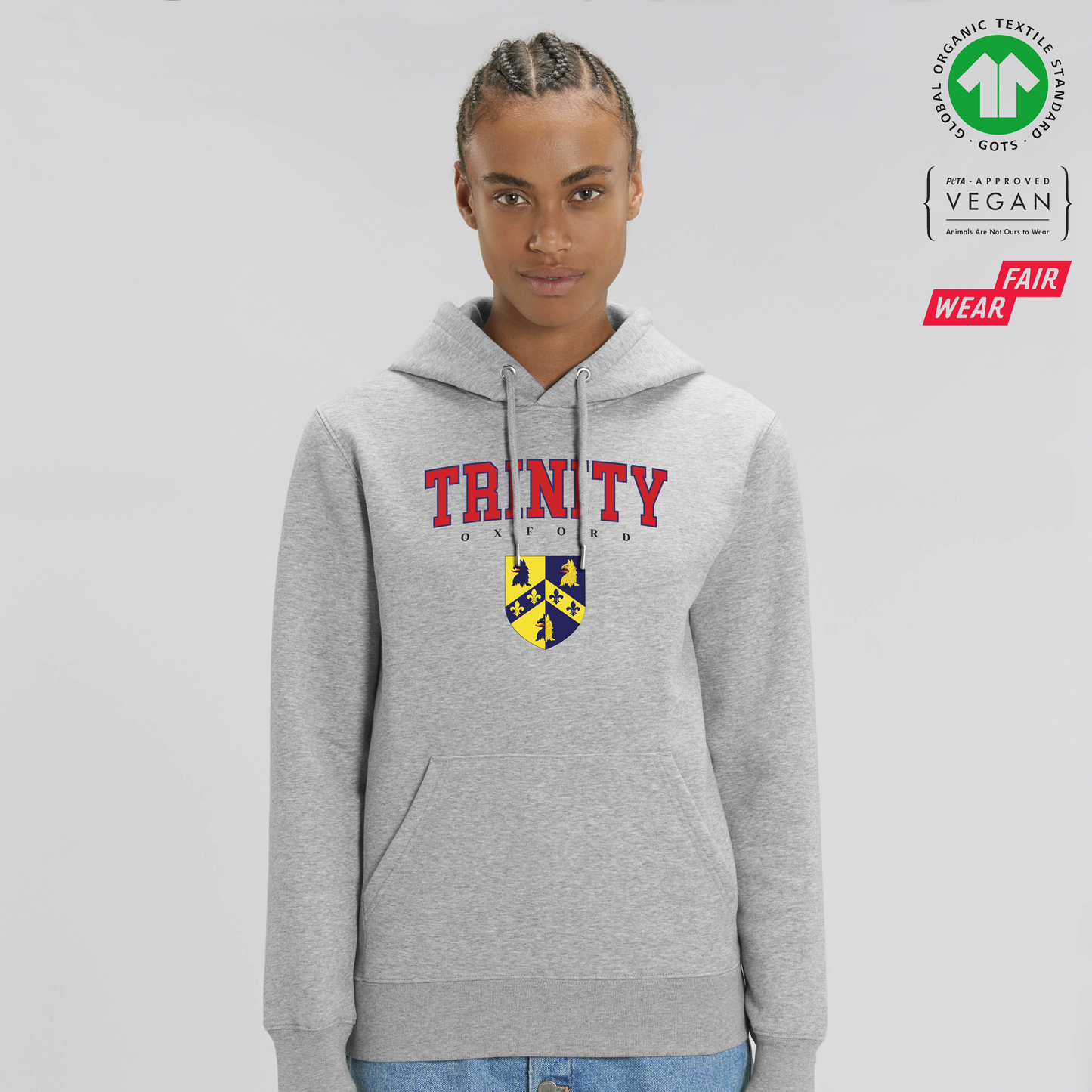 Trinity Hoox Organic Hoody Printed