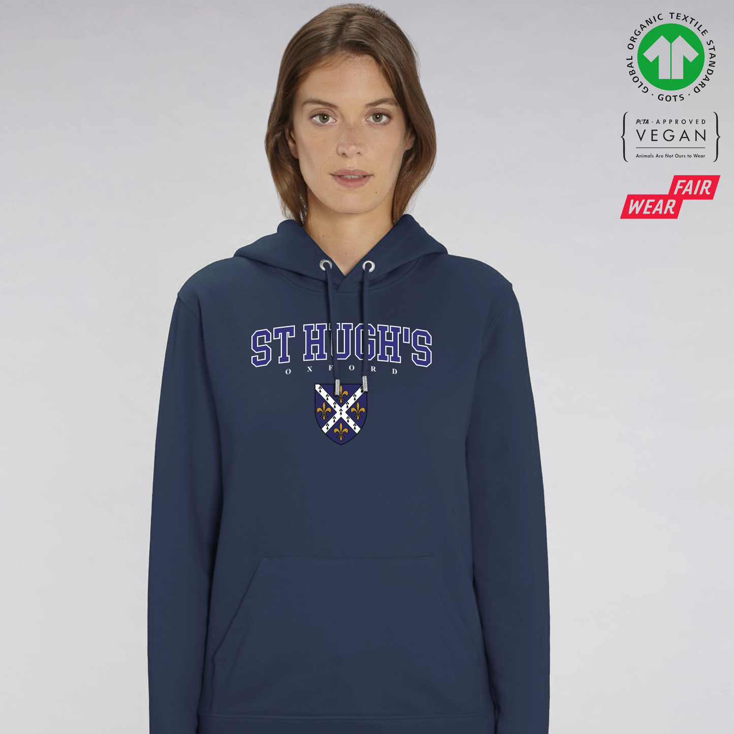 St Johns Hoox Organic Hoody Printed