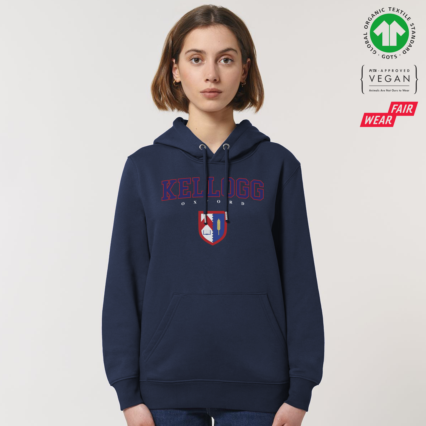 Kellogg Hoox Organic Hoody Printed