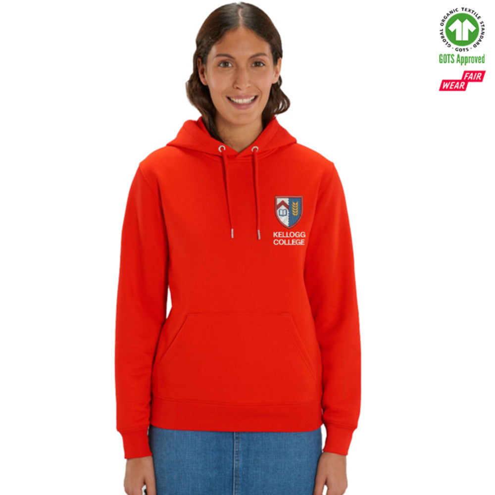 Kellogg College Organic Unisex Hoodie Personalise